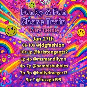 Funky And Fun Share Train!